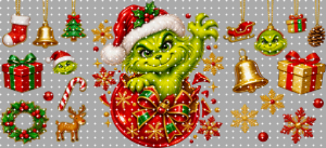 16oz Christmas-S  2764